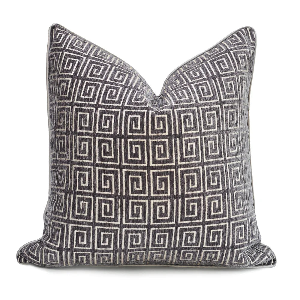Chinese Retro Jacquard Pillow Cover