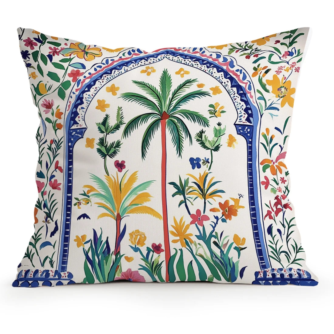 Printed Polyester Pillow Cover