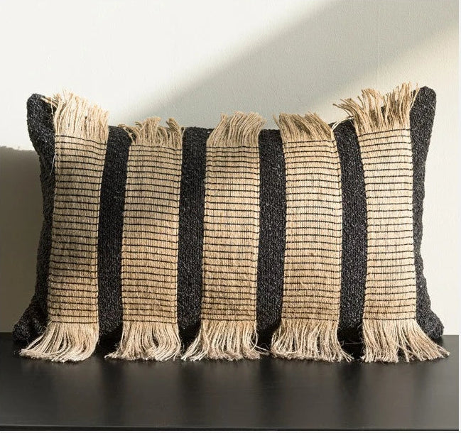Brown Luxury Weaving Pillow Cover