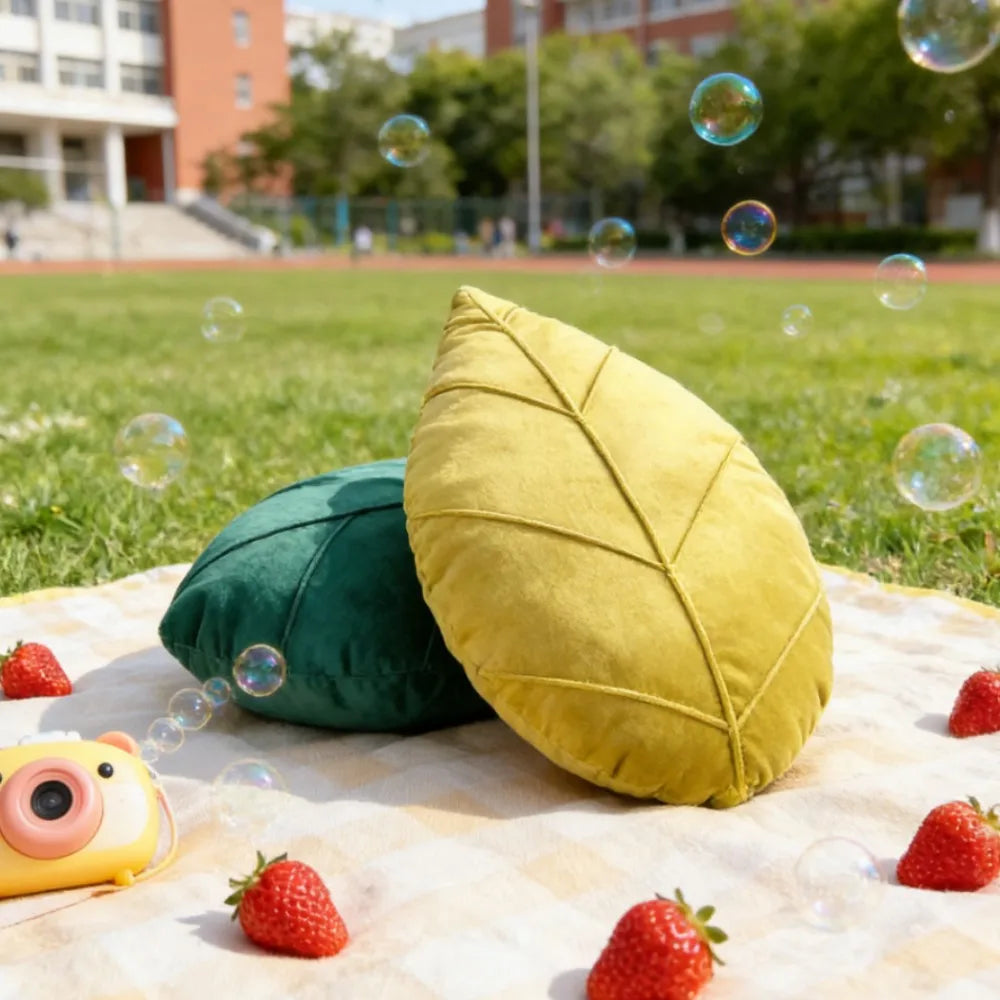 Leaf Shaped Nordic Cushion Pillow