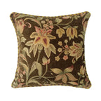 Chenille Floral Pillow Cover