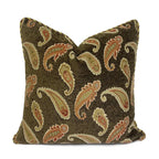 Chenille Floral Pillow Cover