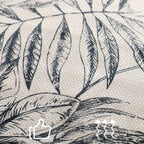 Chinoiserie Grey Floral Pillow Cover