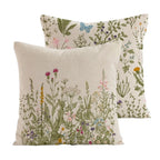 Wildflower Farmhouse Pillow Cover