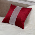 Plaid Plush Velvet Cushion Cover