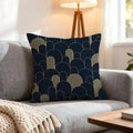 Mosaic Embroidered Decorative Throw Pillow Cover Set