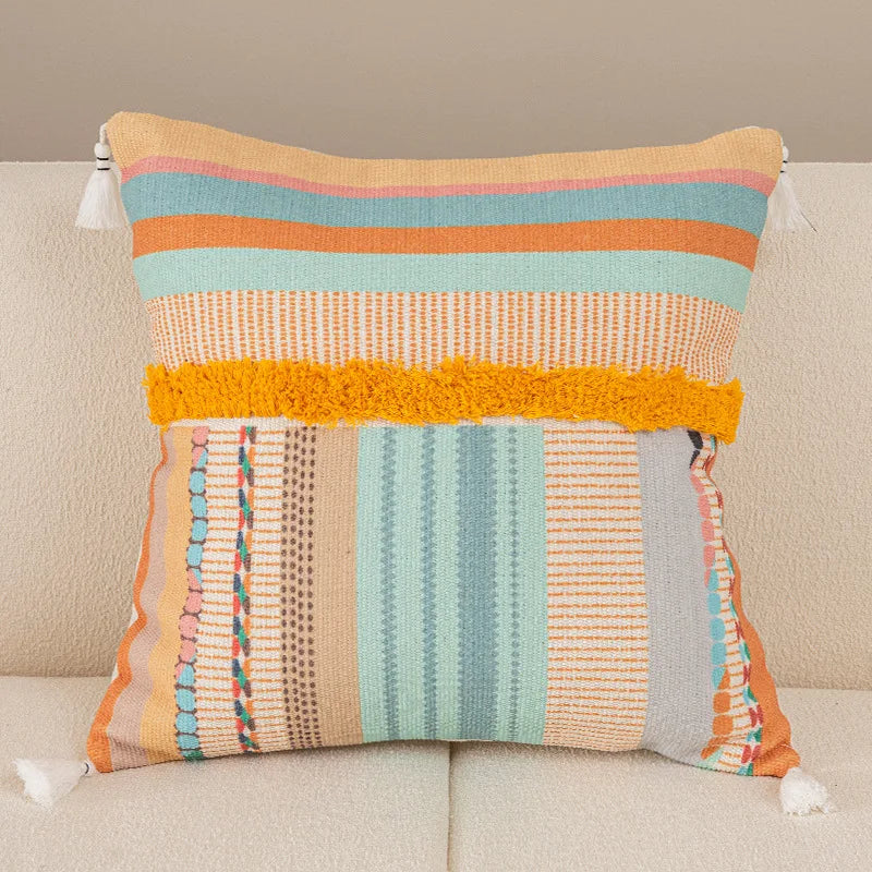 Moroccan Tufted Pillow Cover