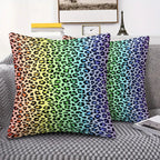 Brown Leopard Print Pillow