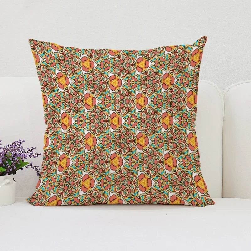 Bohemian Reversible Pillow Cover
