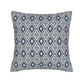 Blue Geometric Doodles Pillow Cover