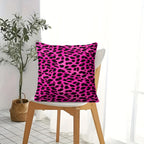 Brown Leopard Print Pillow