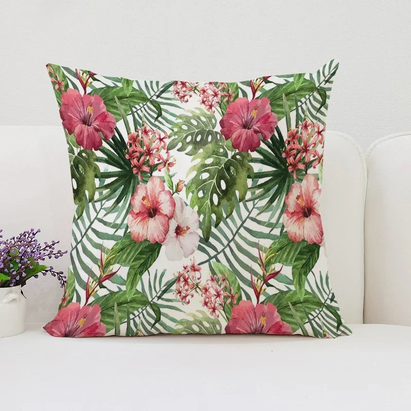 Mulberry Floral Luxury Pillow Cover