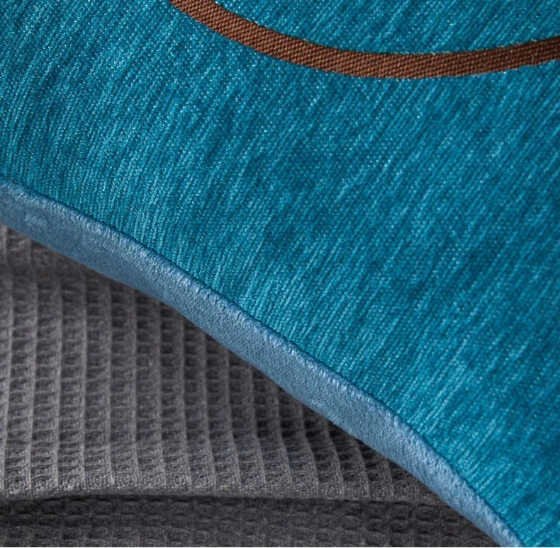 Luxury cable knit print pillow cover with textured knit-inspired pattern on soft fabric