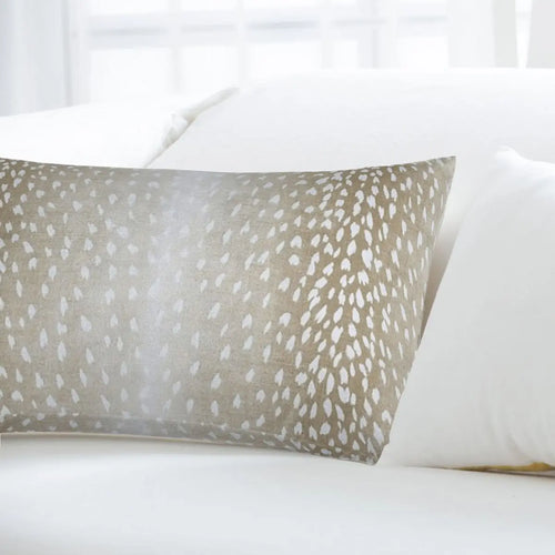 Antelope Print Cotton Pillow Cover