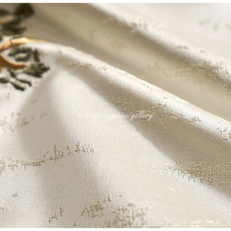Chinoiserie Brocade Luxury Pillow Cover