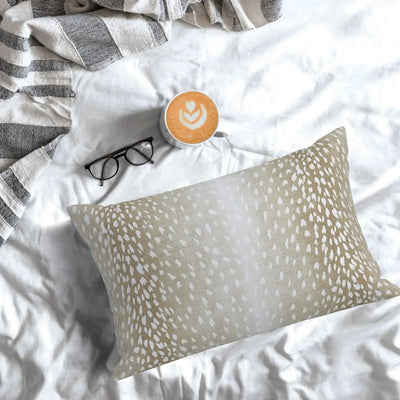 Antelope Print Cotton Pillow Cover - Pillow Bay