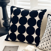 Black White Grid Pillow Cover - Pillow Bay – image 4