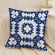Blue White Pattern 4 Pillow Covers - Pillow Bay – image 5