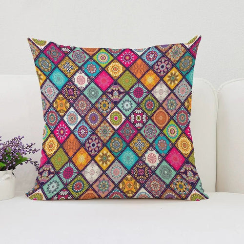 Bohemian Reversible Pillow Cover - Pillow Bay