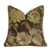 Chenille Floral Pillow Cover - Pillow Bay – image 1