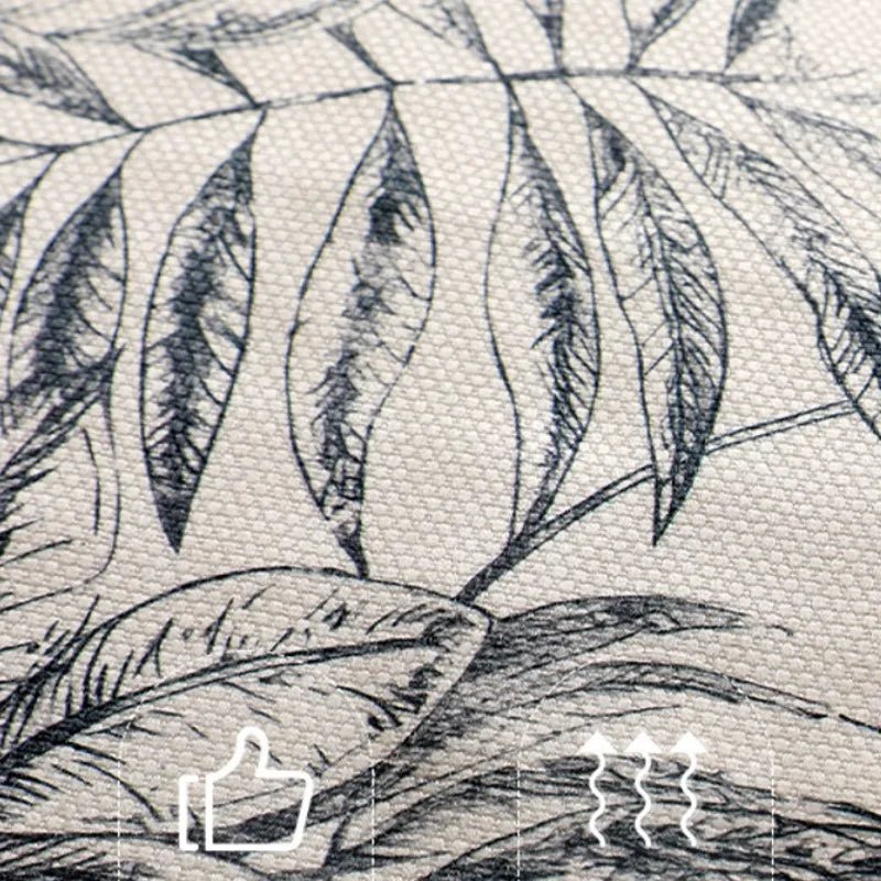 Chinoiserie Grey Floral Pillow Cover - Pillow Bay