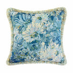 Countryside Floral Fringe Pillow Cover - Pillow Bay