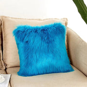 Double Fur Fluffy Plush Pillow Cover - Pillow Bay – image 3