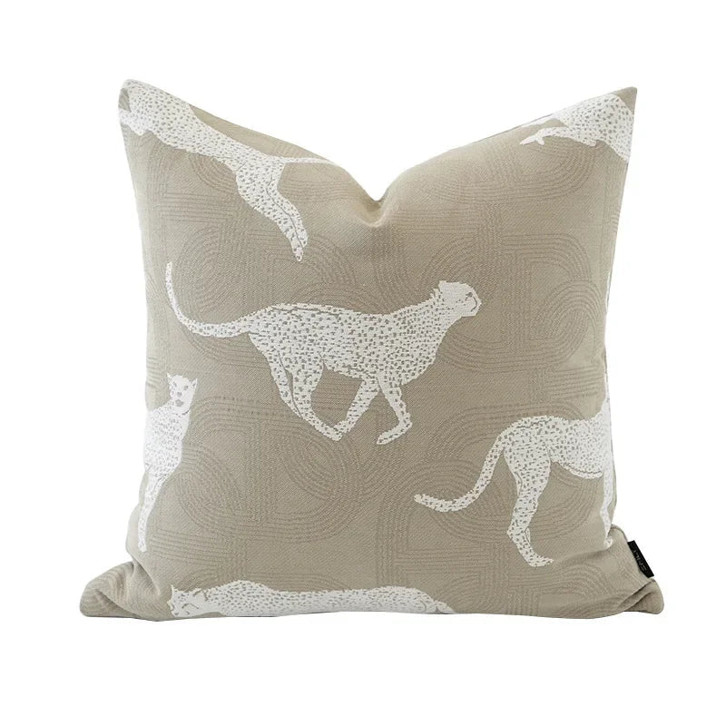 Double-Sided Geometric Jacquard Luxury Throw Pillow Cover - Pillow Bay