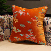 Embroidered Floral Pillow Cover - Pillow Bay – image 5