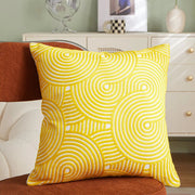 Embroidered Leaf Pillow Cover - Pillow Bay – image 26