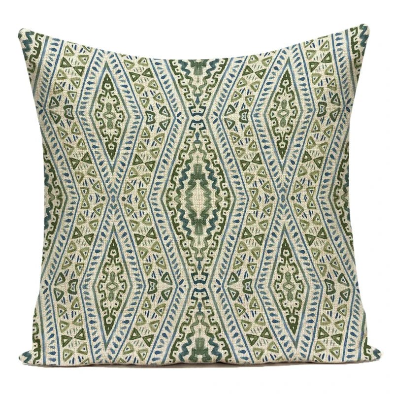 Farmhouse Boho Mandala Pillow Cover - Pillow Bay