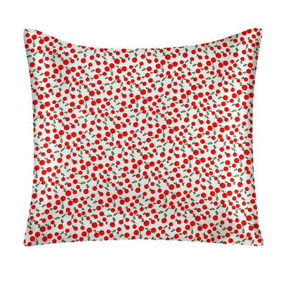 Floral Silk Pillowcase Double Sided - Pillow Bay