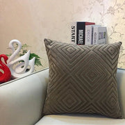 Geometric Chenille Pillow Cover - Pillow Bay – image 7