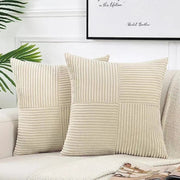 Green Corduroy Striped Pillow Cover - Pillow Bay – image 11