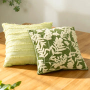 Green Embroidered Towel Pillow Cover - Pillow Bay – image 6