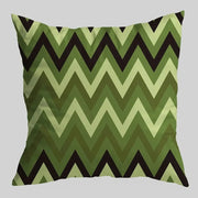 Green Geometric Cushion Cover - Pillow Bay – image 2