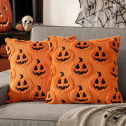 Halloween Pumpkin Plush Pillow Cover - Pillow Bay – image 3