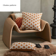 Jacquard Geometric Ring Pillow Cover - Pillow Bay – image 3