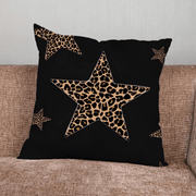 Leopard Cherry Star Pillow Cover - Pillow Bay – image 8