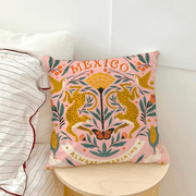 Leopard Tiger Symmetry Pillow Cover - Pillow Bay – image 4
