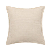 Linen Embroidered Leaves Cushion Cover - Pillow Bay – image 4