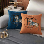 Luxury Cable Knit Print Pillow Cover - Pillow Bay