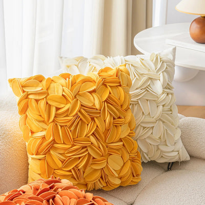 Luxury Floral Embroidery Velvet Pillow Cover - Pillow Bay