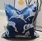 Luxury Horse Silk Pillow Cover - Pillow Bay