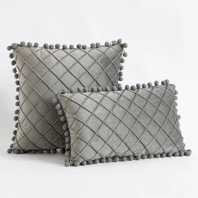 Luxury Red Christmas Pillow Cover - Pillow Bay – alternate view