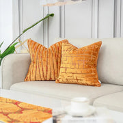 Luxury Velvet Flocked Cushion Cover - Pillow Bay – image 4