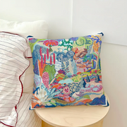Marine Life Coral Starfish Pillow Cover - Pillow Bay – image 8