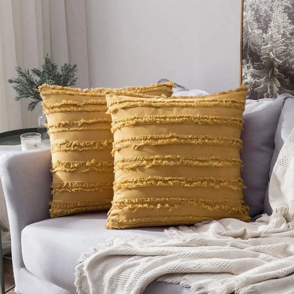 Nordic Cotton Boho Pillow Cover - Pillow Bay