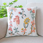 Nordic Floral Embroidered Pillow Cover - Pillow Bay – image 11