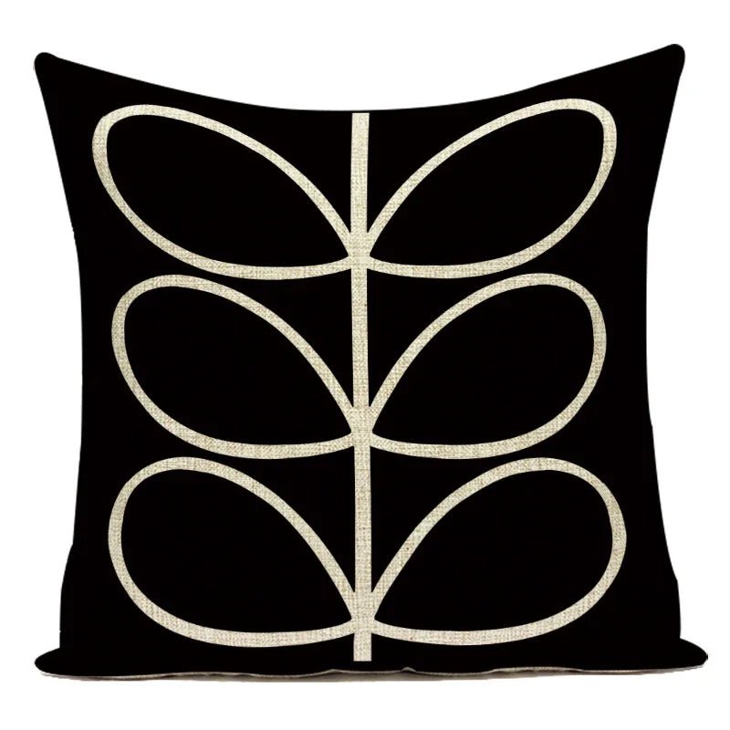 Nordic Geometric Stripe Pillow Cover - Pillow Bay
